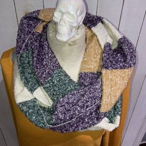 Wrapables® Warm Fall and Winter Infinity Scarf, Purple